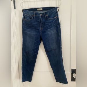 Madewell Stovepipe Jeans 31